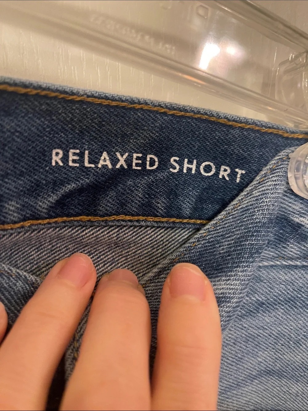 J. Crew Distressed Denim Cutoff Shorts in Blue Wash